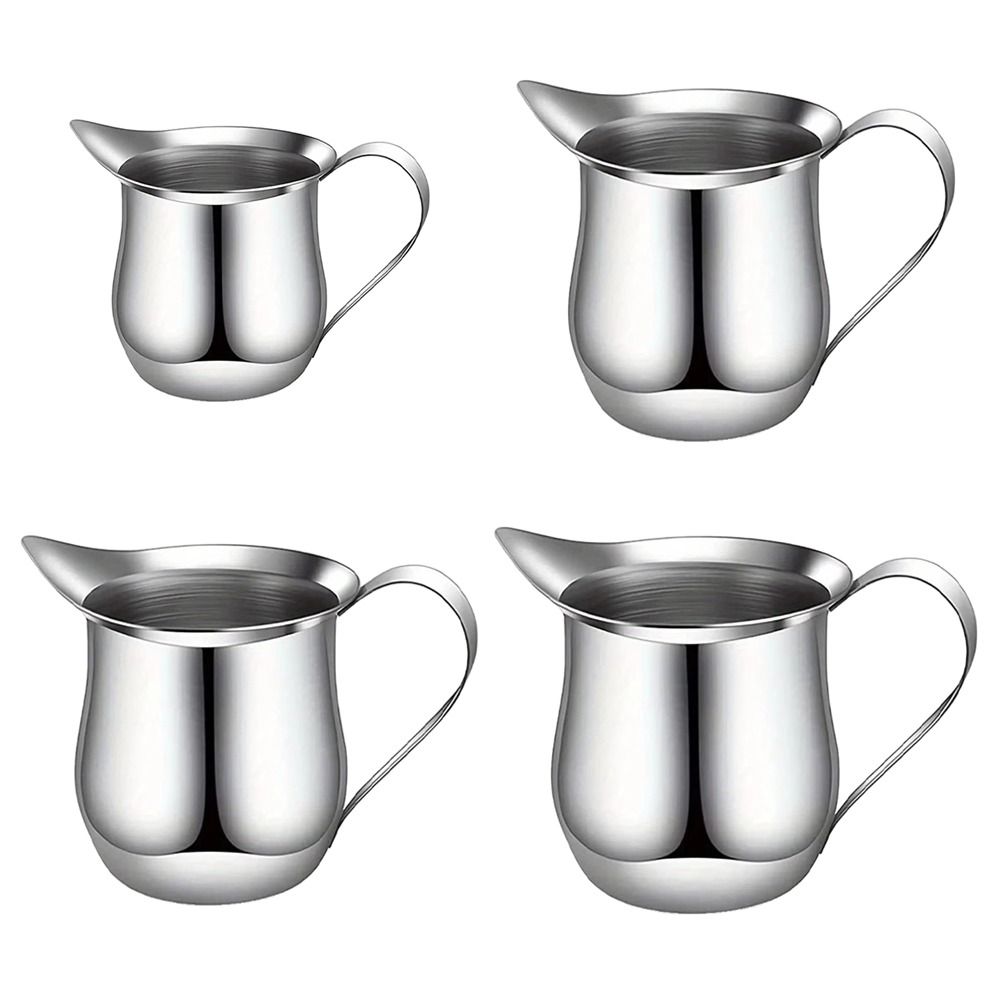 Pour Spout Pitcher - New Stainless Steel Coffee Milk Frother