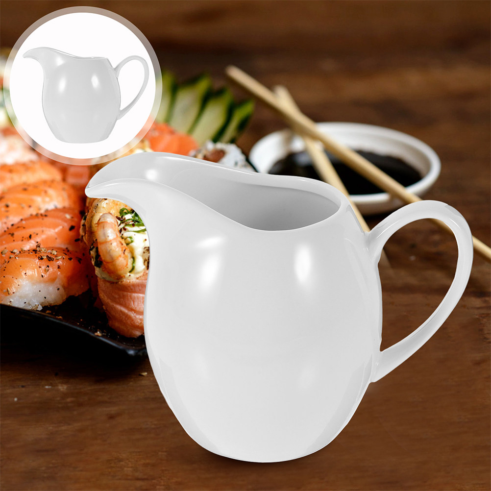 2Pcs Ceramic Milk Jug Creamer  - Pour Spout Pitcher ulasan dan harga