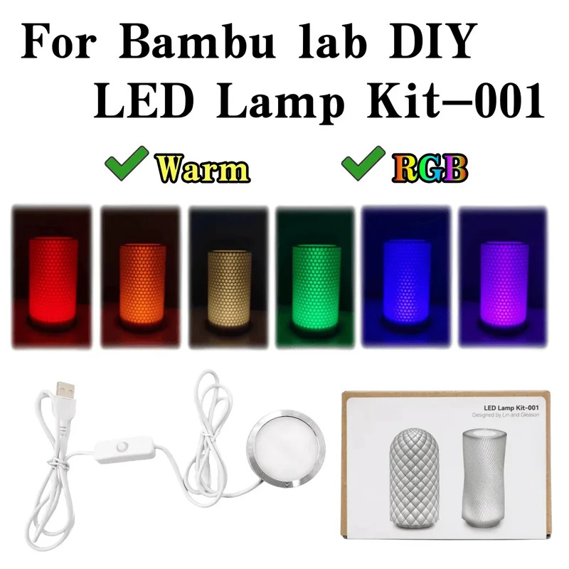 Bambu Lab LED Lamp Kit 001 DIY - Candle Making Supplies Uk ulasan dan harga