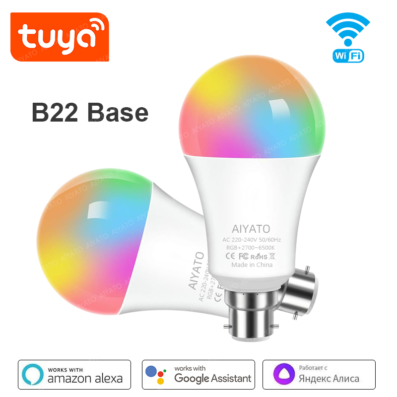B22 Base UK TUYA Wifi Smart Bu - Candle Making Supplies Uk ulasan dan harga