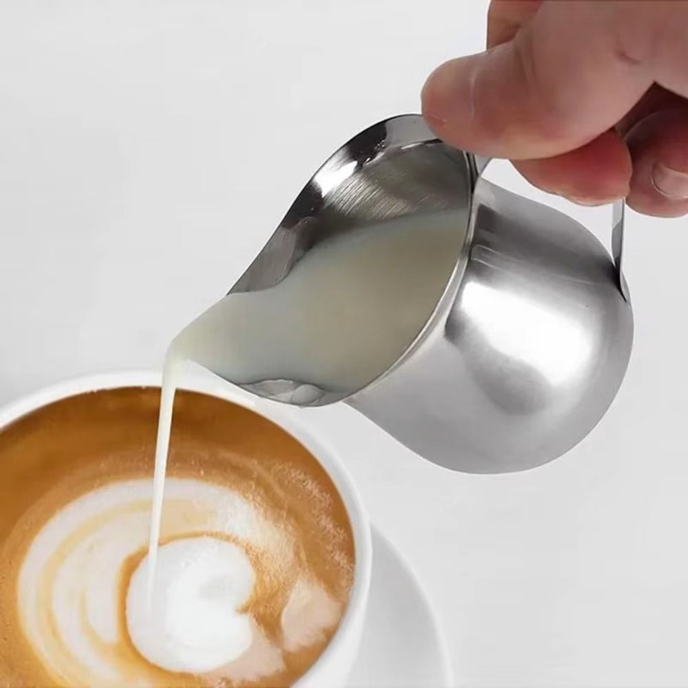 New Stainless Steel Coffee Mil - Pour Spout Pitcher ulasan dan harga